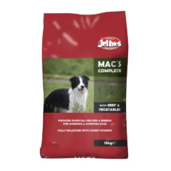 Jollyes Macs Complete Dog Food With Beef & Veg 15kg