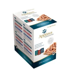 Applaws Fish Pouches In Broth Multipack 12x70g