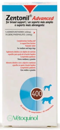 Vetoquinol Zentonil Advanced 400 (pack Of 30)