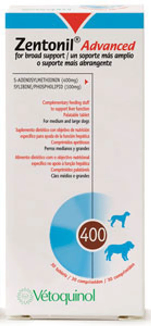 Vetoquinol Zentonil Advanced 400 (pack Of 30)