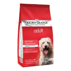 Arden Grange Adult Dog Food With Chicken & Rice 12kg