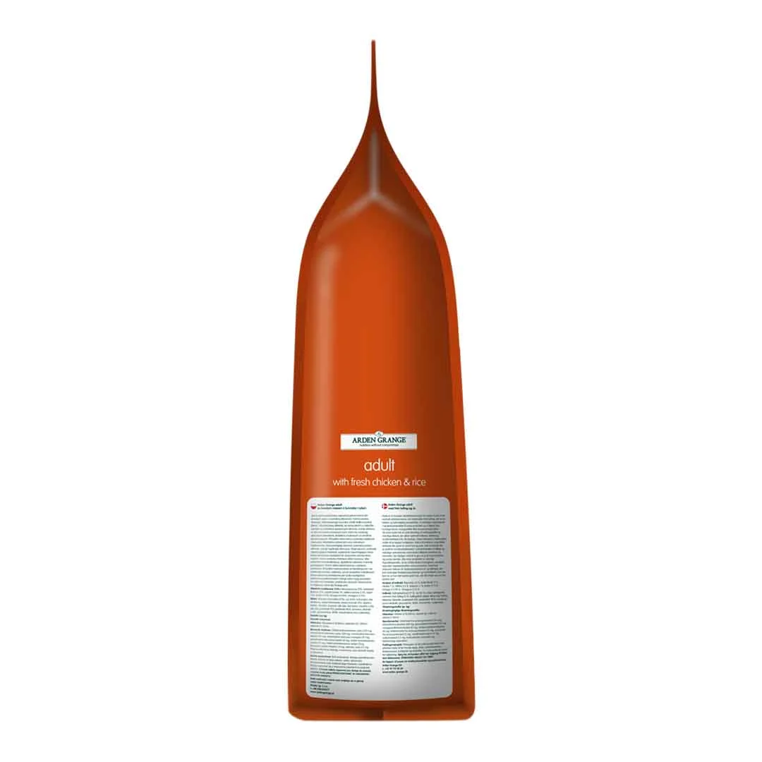 Arden Grange Adult Dog Food With Chicken & Rice 12kg - Image 2