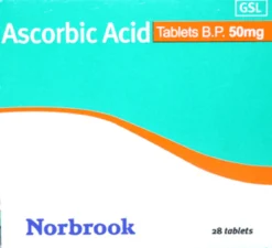 Ascorbic Acid (Vitamin C) 50mg Tablets (pack Of 28)