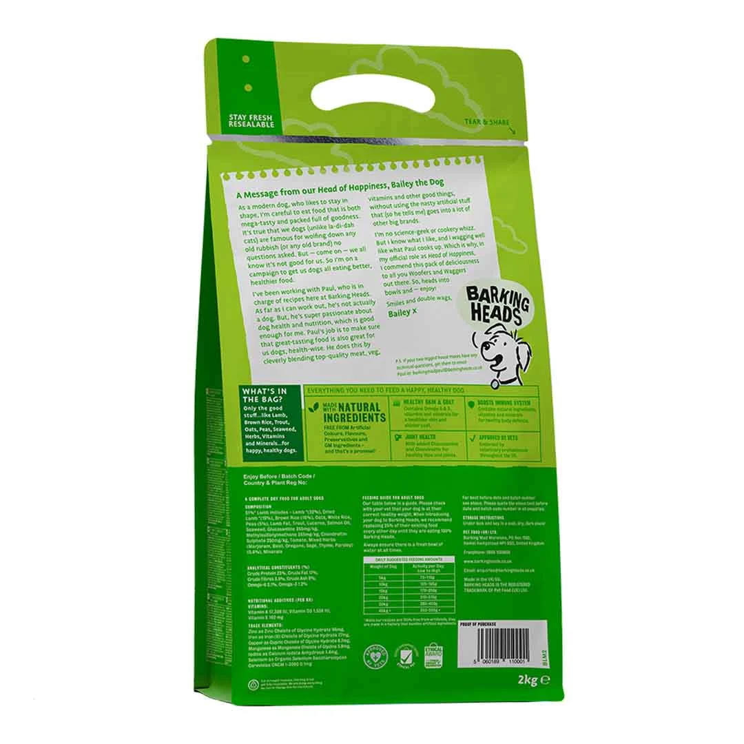 Barking Heads Chop Lickin Lamb 2kg - Image 2