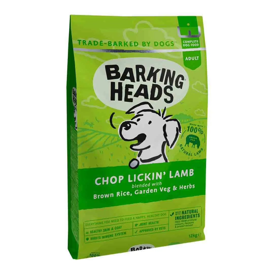 Barking Heads Chop Lickin Lamb 12kg