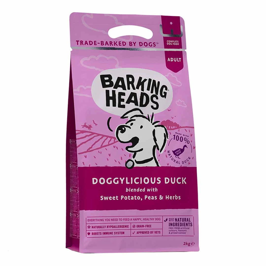 Barking Heads Doggylicious Duck 2kg