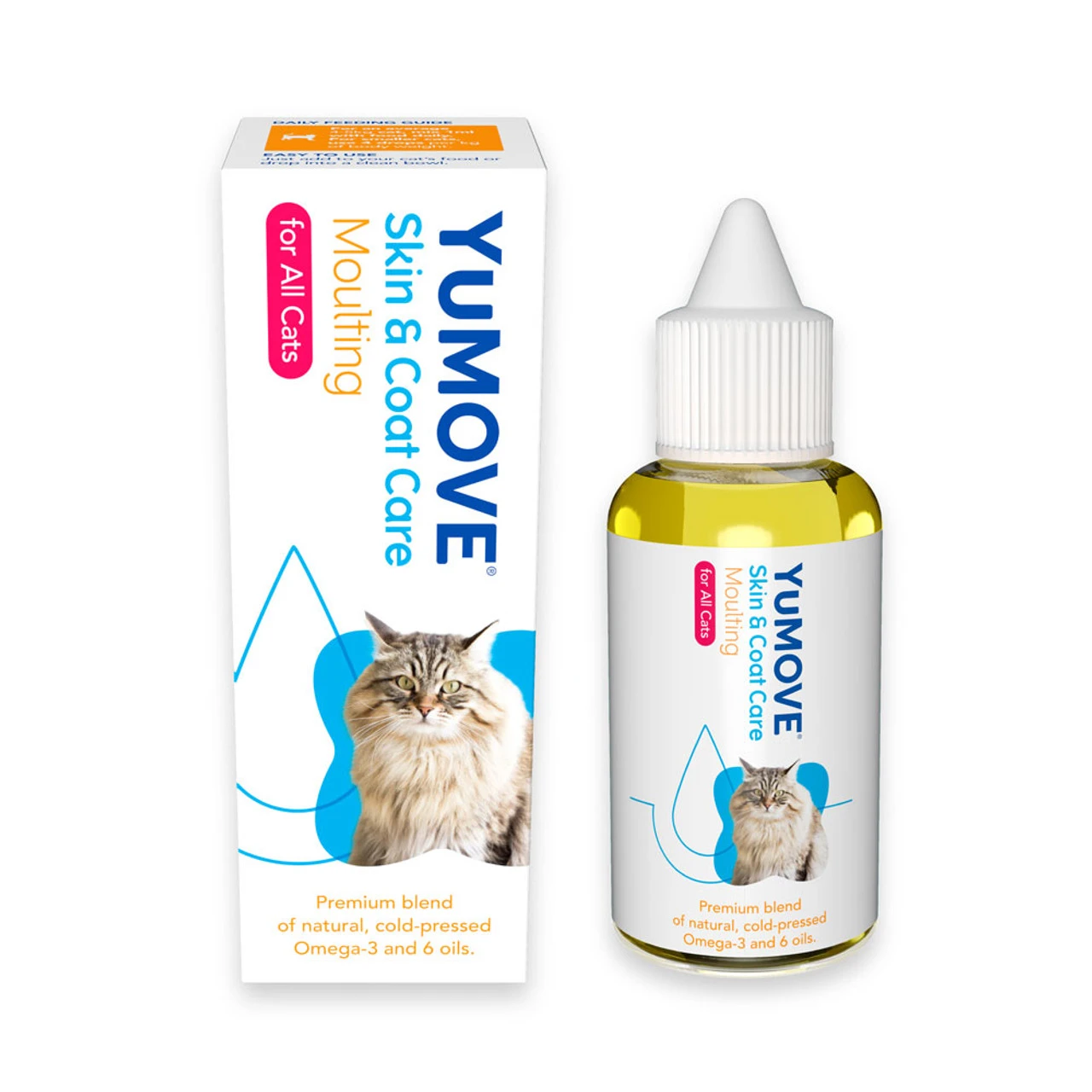 Lintbells YuMOVE Skin & Coat Care Moulting For Cats 50ml