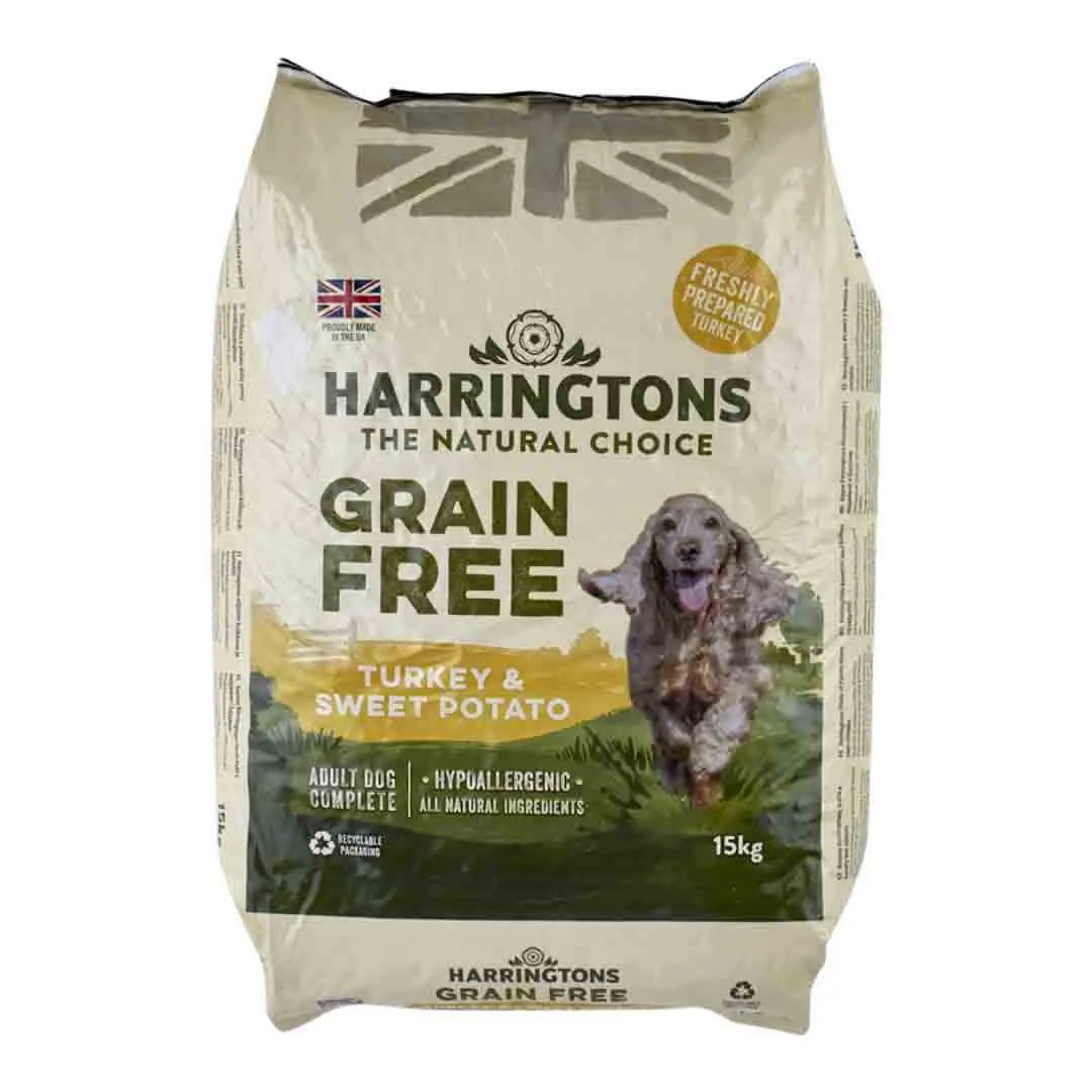 Harringtons Harrington's Dog Grain Free Turkey & Sweet Potato 15kg
