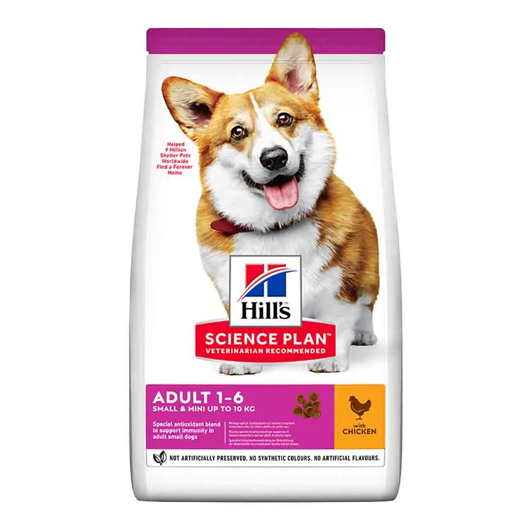 Hills Science Plan Hill's Science Plan Adult Small & Mini Dry Dog Food Chicken 1.5kg