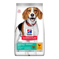 Hills Science Plan Hill's Science Plan Adult Perfect Weight Medium Dry Dog Food Chicken Flavour 12kg