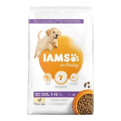 Iams Large Breed Puppy Food 12kg
