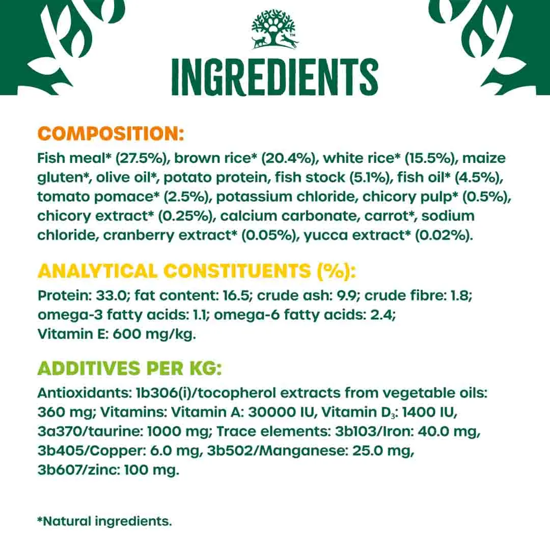 James Wellbeloved Dry Adult Cat Food, Rice & Fish, 4kg - Image 6