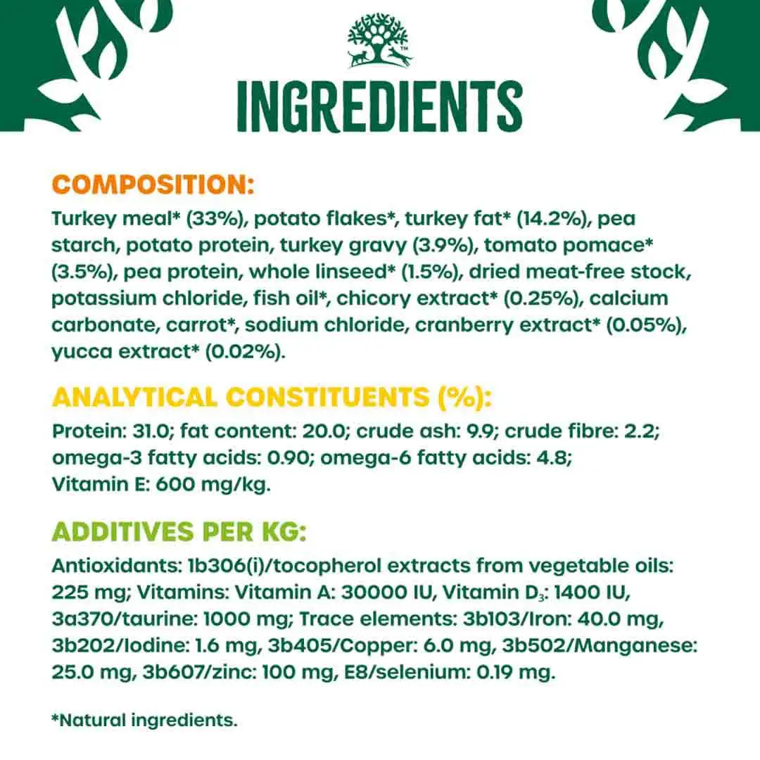 James Wellbeloved Grain Free Adult Turkey 4kg - Image 5