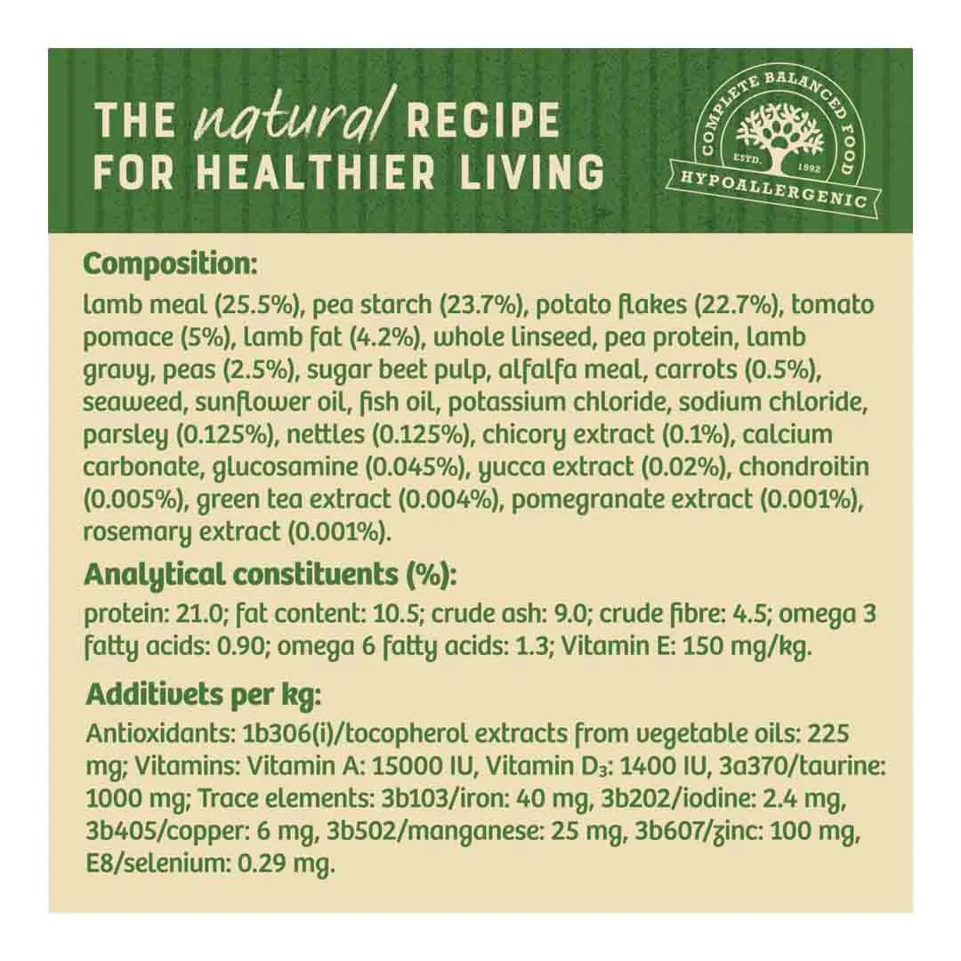 James Wellbeloved Dog Adult Cereal Free Lamb & Vegetables 10kg - Image 6