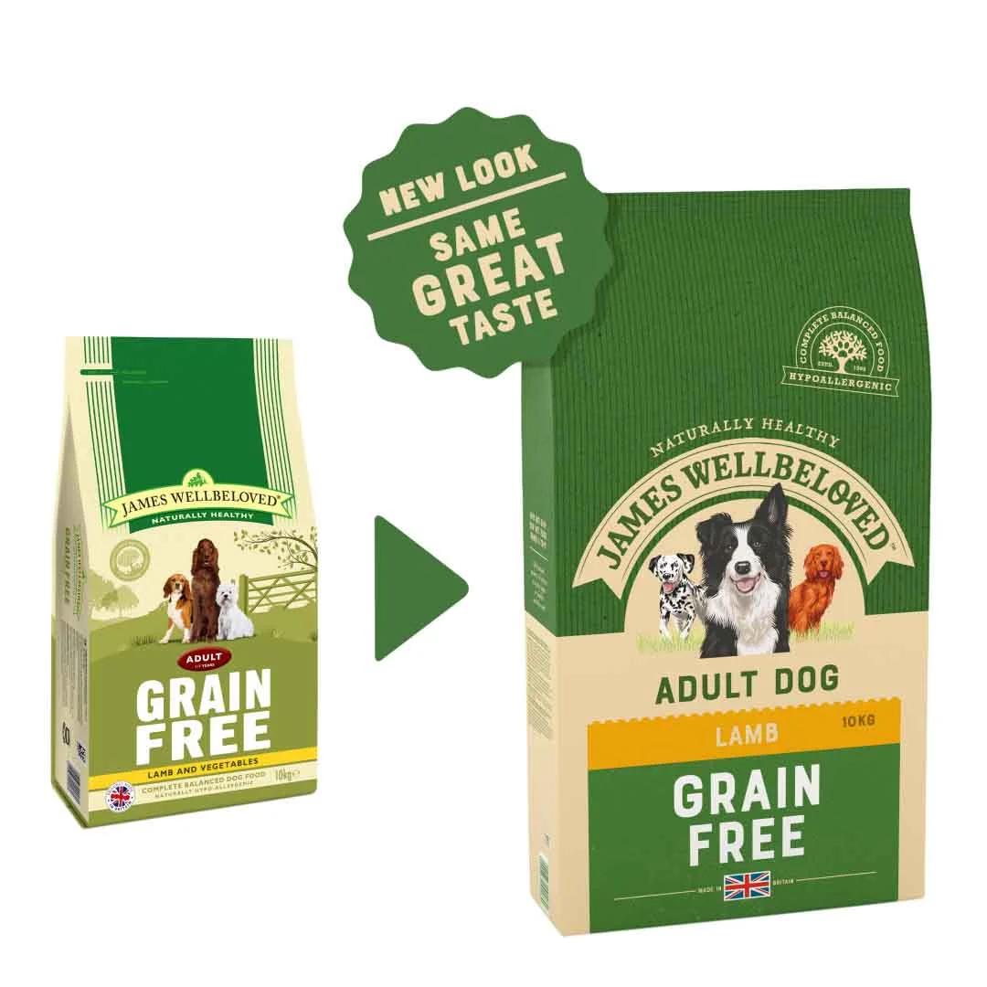 James Wellbeloved Dog Adult Cereal Free Lamb & Vegetables 10kg - Image 2