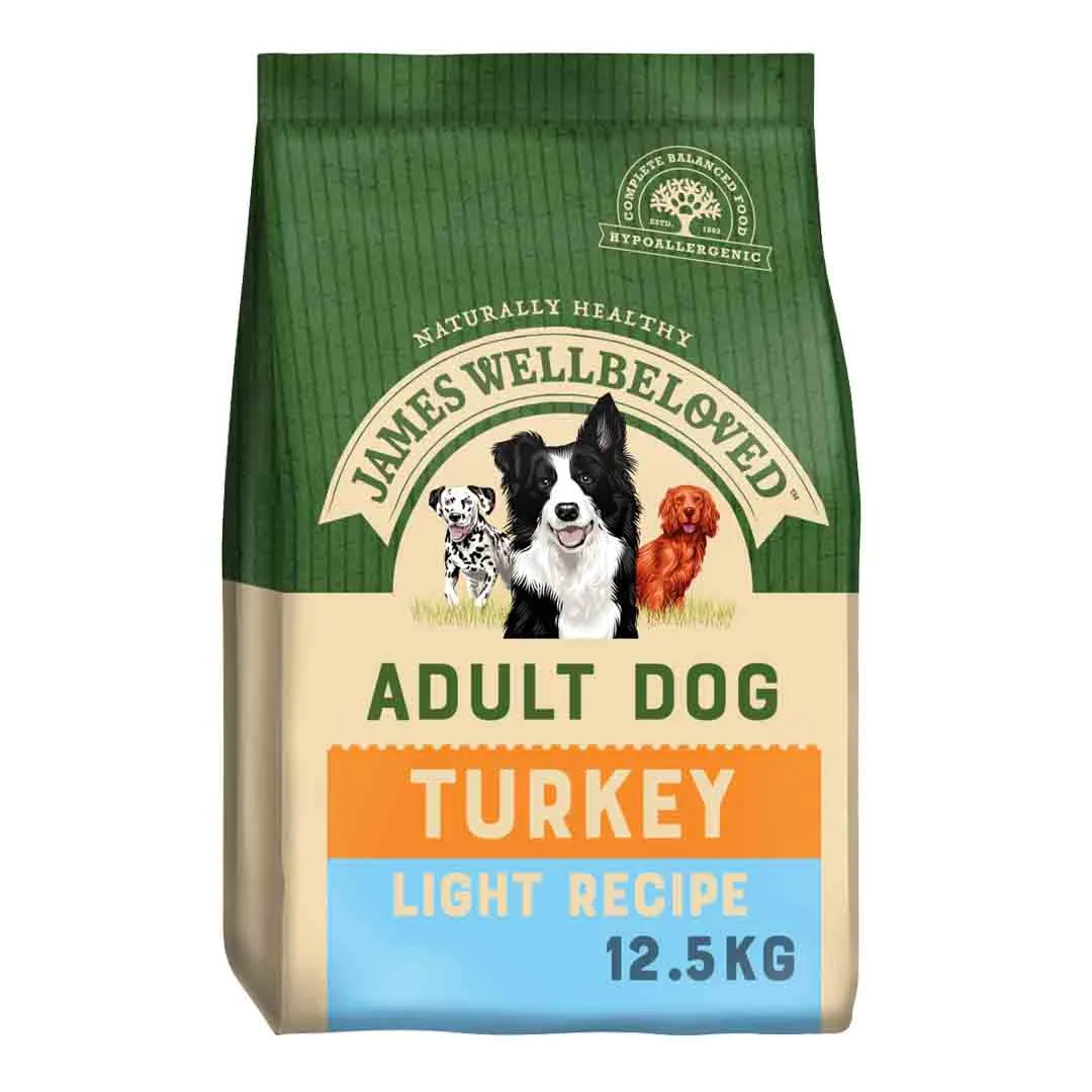 James Wellbeloved Dog Light Turkey & Rice 12.5kg