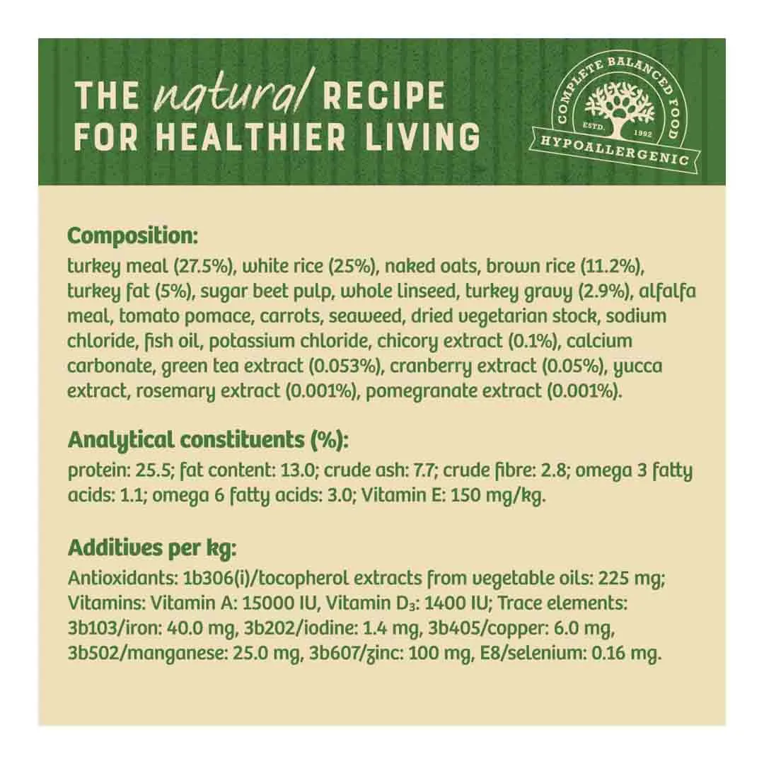 James Wellbeloved Adult Small Breed Turkey & Rice 7.5kg - Image 6