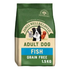 James Wellbeloved Dog Adult Cereal Free Fish & Vegetables 1.5kg