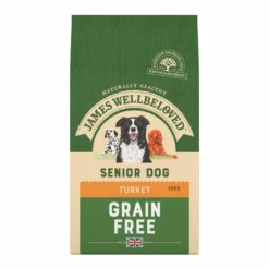 James Wellbeloved Grain Free Senior Turkey & Veg Dry Dog Food 10kg