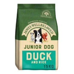 James Wellbeloved Duck & Rice Junior 15kg