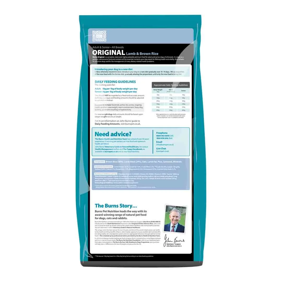 Burns Original Lamb 12kg - Image 2