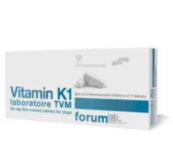 TVM UK Vitamin K1 Laboratoire TVM 50 Mg Film-coated Tablets For Dogs (pack Of 14)