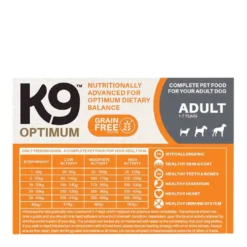 K9 Optimum K9 Adult Grain Free Chicken Dog Food 12kg