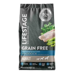 Lifestage Artisan Adult Grain Free Haddock With Peas & Parsley 10kg