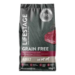 Lifestage Adult, Grain Free Venison With Salmon, Sweet Potato & Mulberry, 10Kg