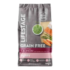 Lifestage Grain Free Puppy, Salmon With Haddock, 10Kg