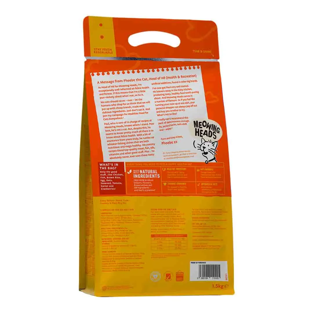 Meowing Heads Paw Lickin Chicken 1.5kg - Image 2