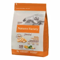 Natures Variety Nature's Variety Selected Dry Adult Sterilised Cat Free Range Chicken 3kg