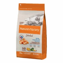 Natures Variety Nature's Variety Selected Dry Adult Sterilised Cat Norwegian Salmon 1.25kg