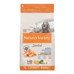 Natures Variety Nature's Variety Selected Dry Medium Adult Dog Norwegian Salmon 2kg