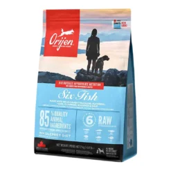 Orijen 6 Adult Dry Dog Food, Fish, 2kg