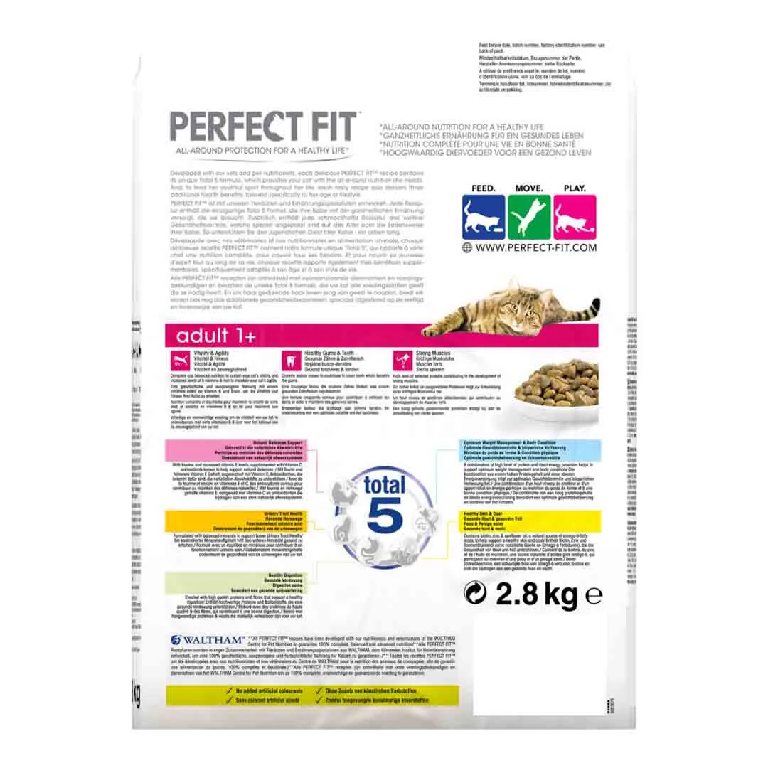 Perfect Fit Adult 1+ Rich In Salmon 2.8kg - Image 2