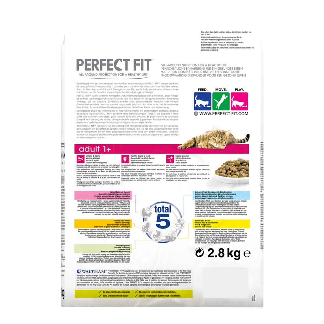 Perfect Fit Adult 1+ Rich In Chicken 2.8kg - Image 2