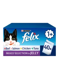 Felix Pouch Mixed Selection In Jelly 40x100g