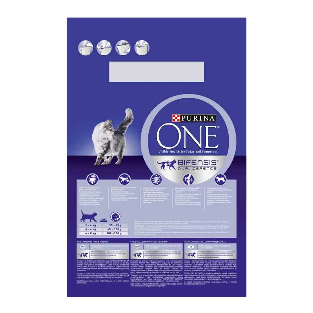Purina ONE Adult Rich In Chicken And Whole Grains 3kg - Image 2