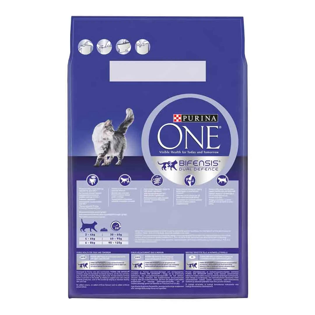 Purina ONE Adult Rich In Salmon And Whole Grains 3kg - Image 2