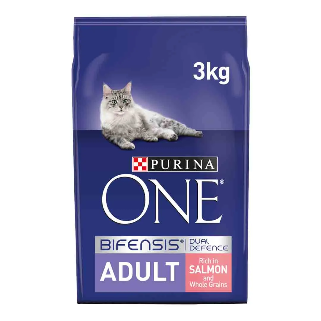 Purina ONE Adult Rich In Salmon And Whole Grains 3kg