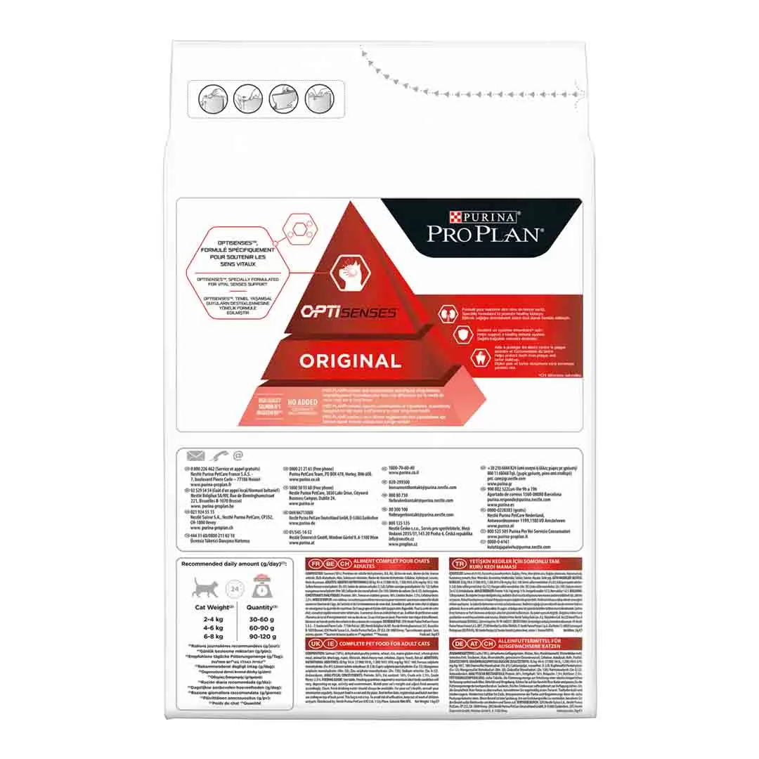 Pro Plan Cat Adult With Optirenal Rich In Salmon 3kg - Image 2
