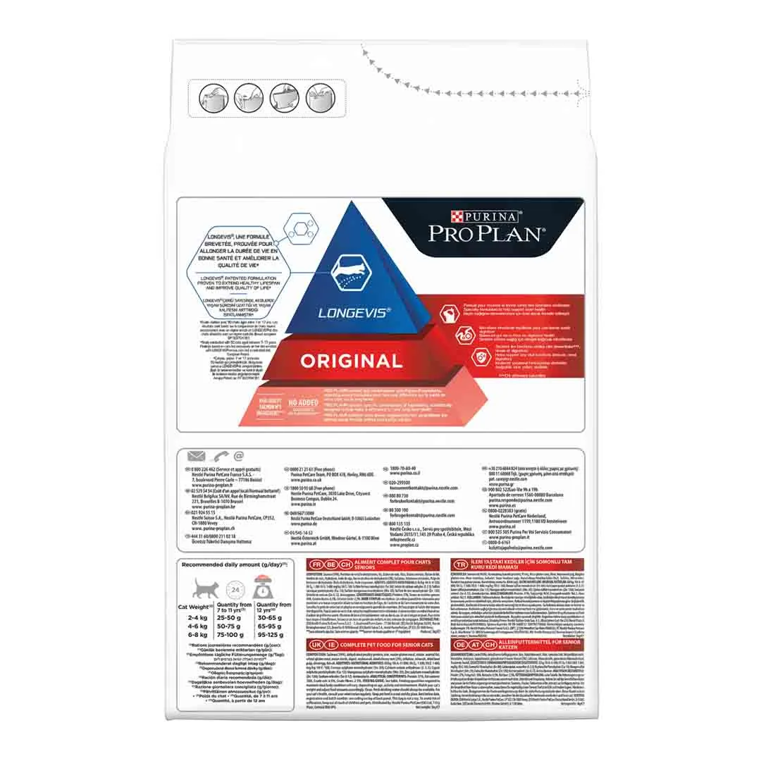 Pro Plan Cat Adult 7+ 3kg - Image 2