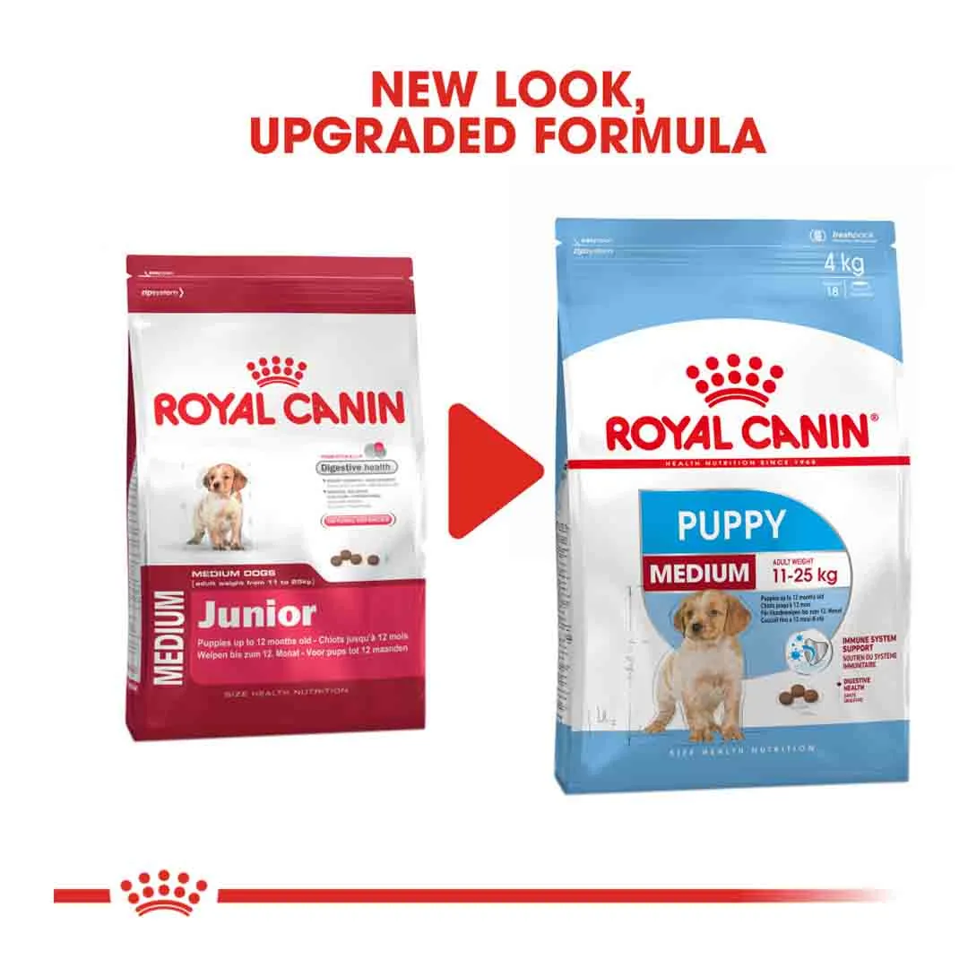 Royal Canin Medium Junior 4kg - Image 2