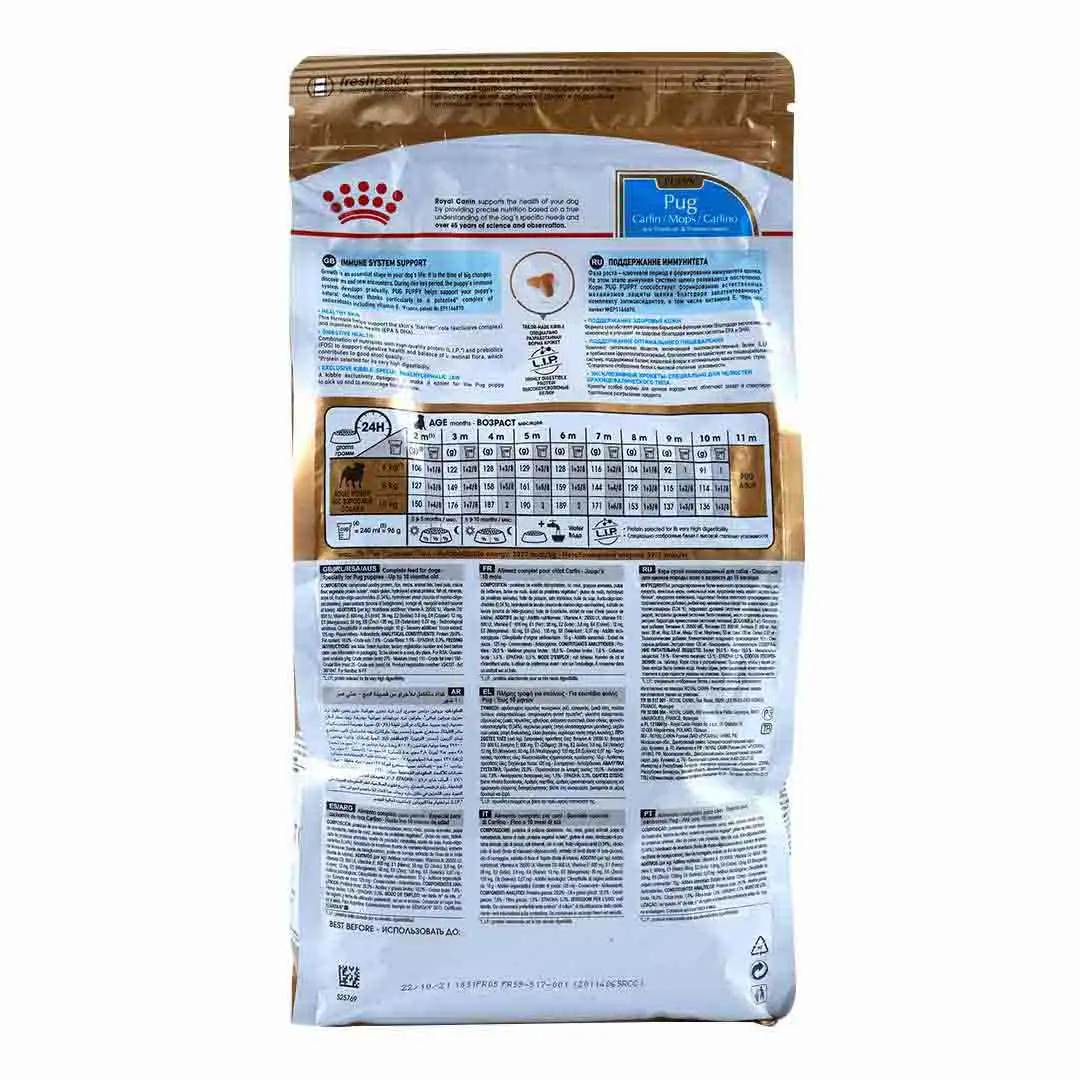 Royal Canin Pug Puppy 1.5kg - Image 3