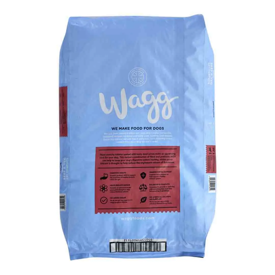 Wagg Complete Dog Food With Beef & Veg 12kg - Image 2